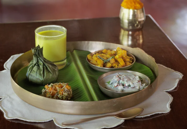 Prescribed Sattvic diet